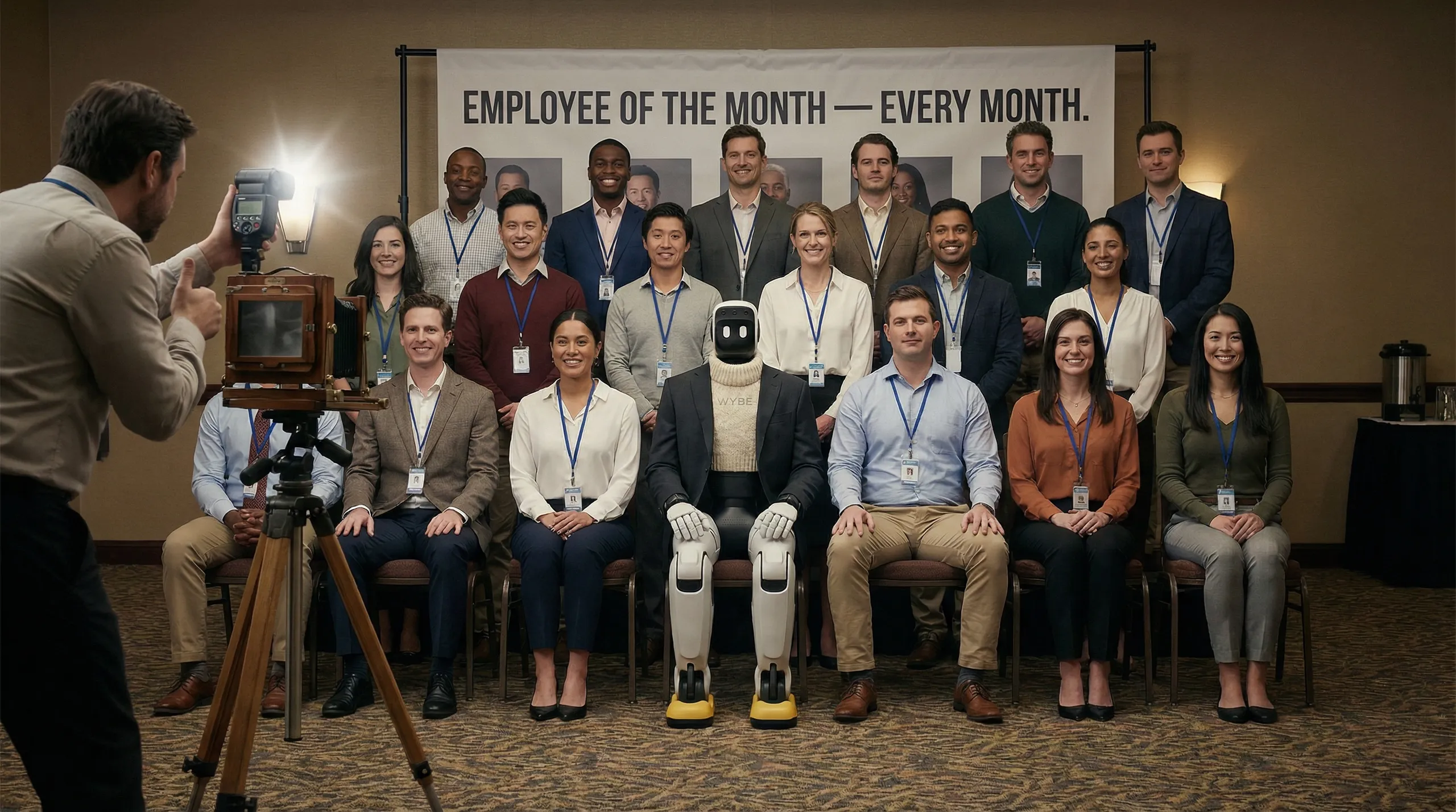 Employee of the month — every month
